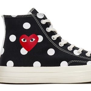 Converse Chuck Taylor All-Star 70 Hi
Comme des Garcons PLAY Polka Dot Black